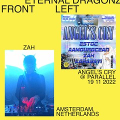 FRONT LEFT – ZAH @ ANGEL’S CRY, AMSTERDAM