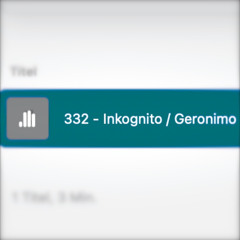 332 - Inkognito / Geronimo
