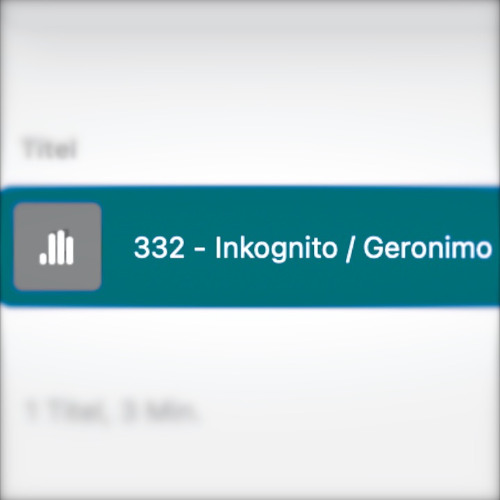 332 - Inkognito / Geronimo