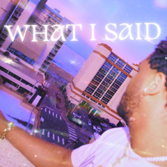 Drip Cartier - What I Said (prod.noizy)