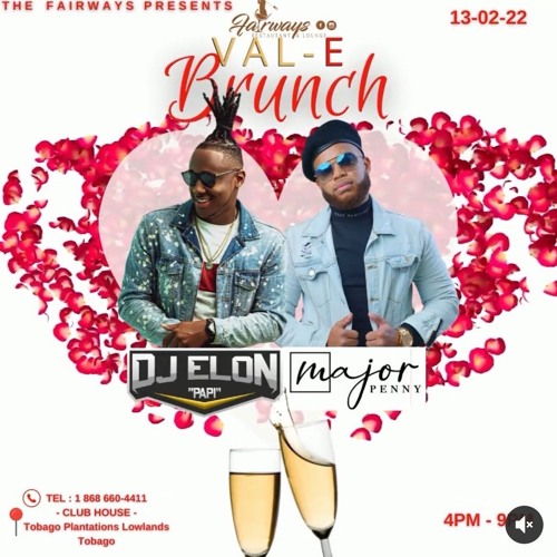 VAL-E BRUNCH TOBAGO DJ ELON X MAJOR PENNY LIVE PT2