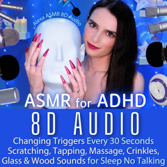 Ear to Ear Binaural Crispy Mic Scratching, Brain Massage, Tracing & Tapping on Cardboard Cups