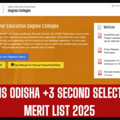 Full Video sams odisha 3 merit list sams odisha second selection merit list