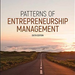 𝔻𝕆𝕎ℕ𝕃𝕆𝔸𝔻 KINDLE 📗 Patterns of Entrepreneurship Management by  Jack M. Kapl