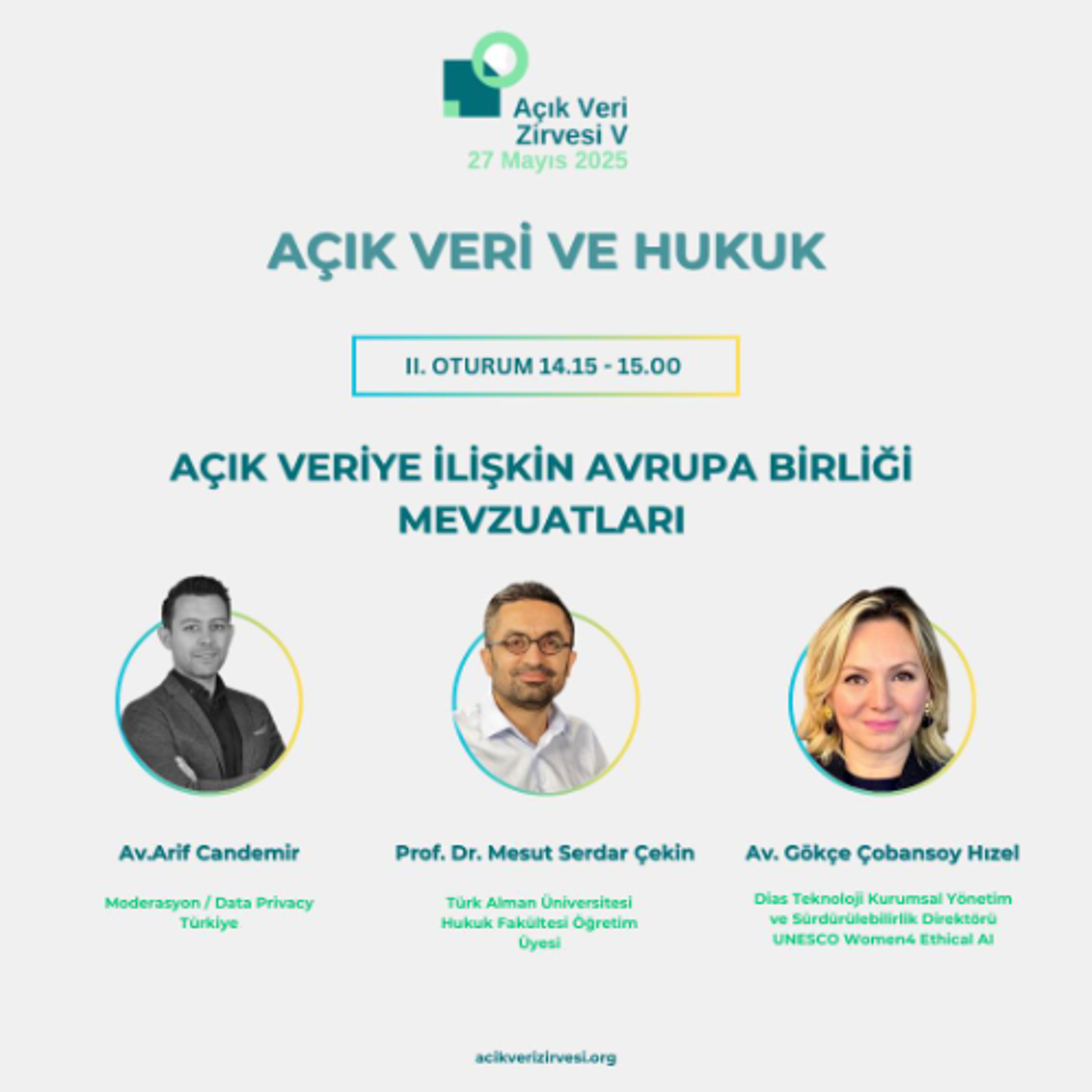 “Açık Veriye İlişkin Avrupa Birliği Mevzuatları" | Açık Veri Zirvesi 2025 - II. Oturum episode artwork