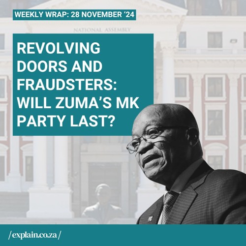 Revolving doors and fraudsters: Will Zuma’s MK Party last? 28 Nov '24