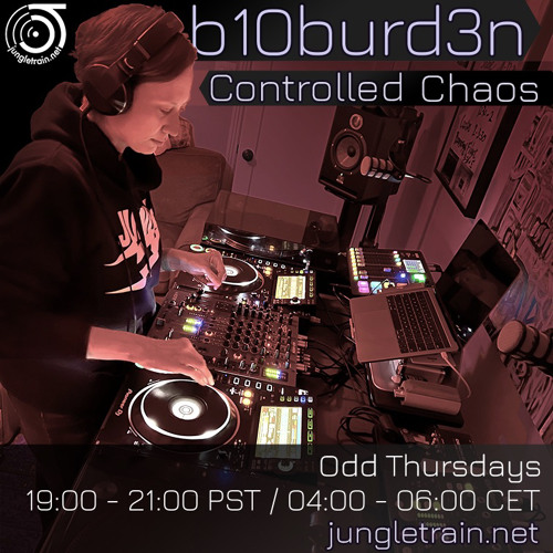 Controlled Chaos Show with Guest T-sunâ LIVE on jungletrain.net 10/26/2023