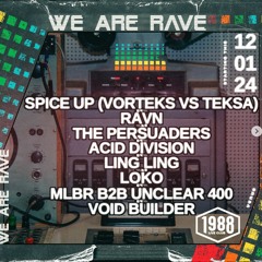 WARM UP CONTEST - WE ARE RAVE - LA MOURE