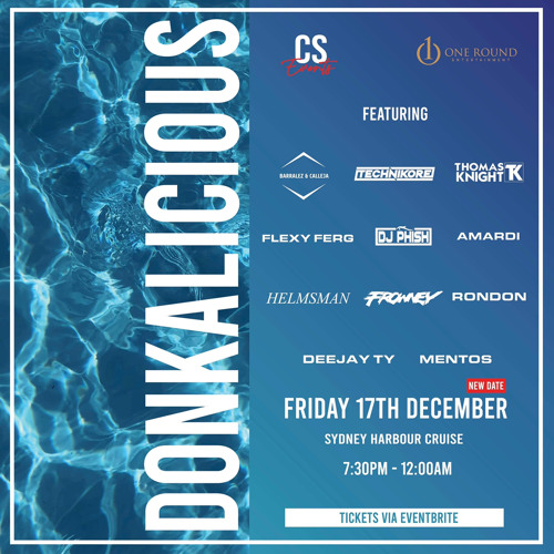 DONKALICIOUS: PROMO MIX (CS EVENTS)