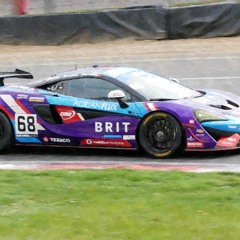 British Endurance Championship - Race cars exiting pits