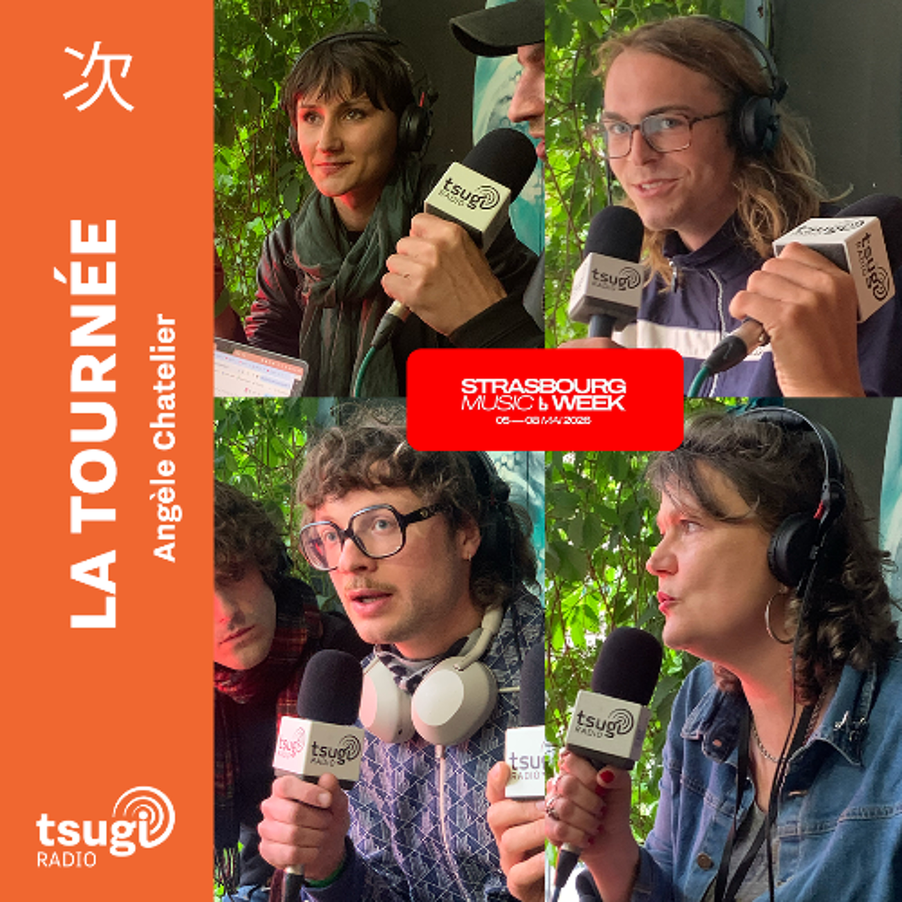La Tournée · En direct de Strasbourg Music Week avec Glaascats, Caprice, Damaghead...
