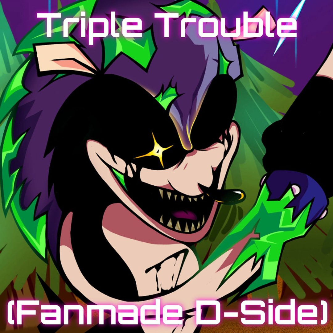Stream Triple Trouble (Fanmade D-Side Remix) || Friday Night