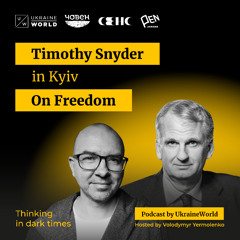 On freedom: Timothy Snyder in Kyiv