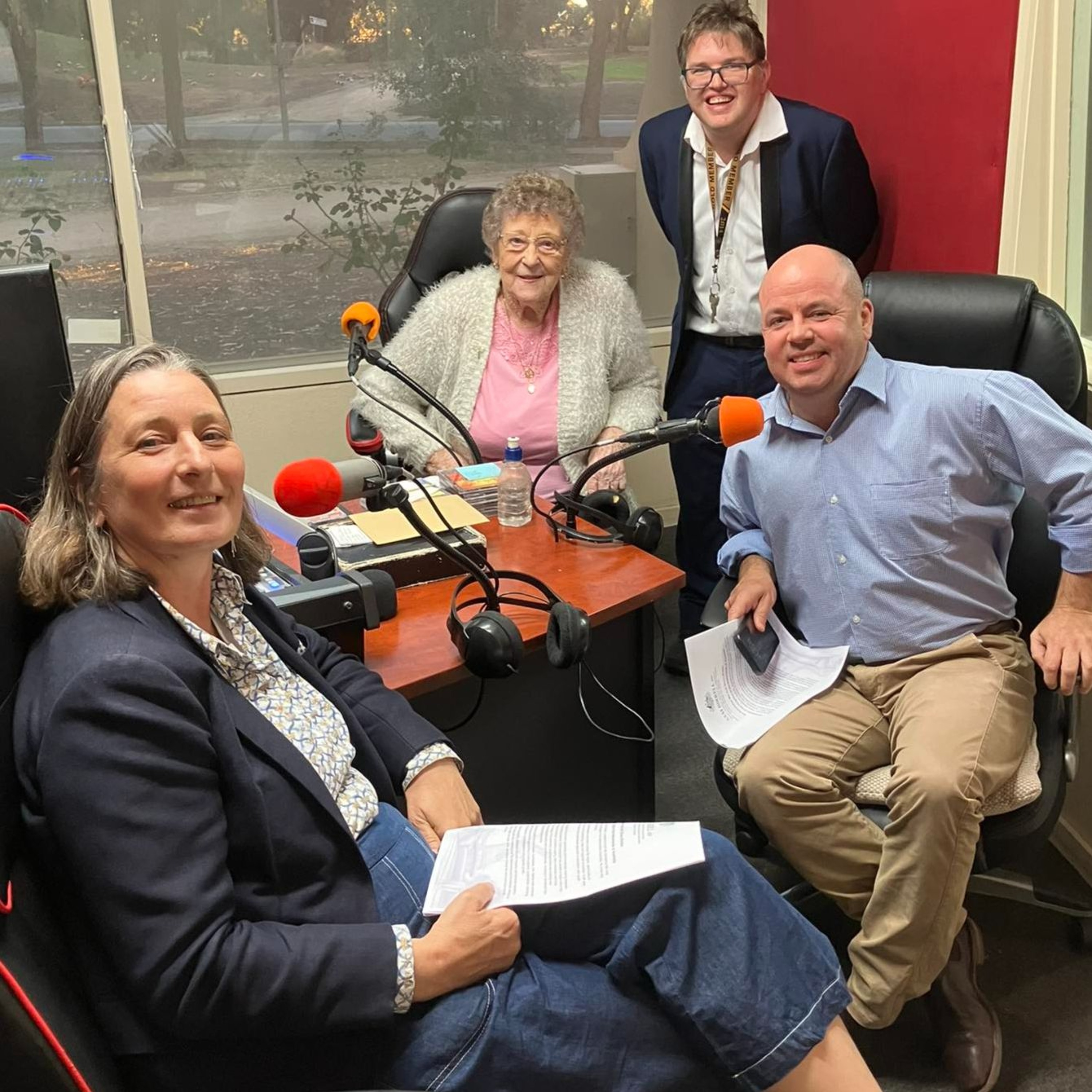 Ambassador of the Netherlands to Australia Ardi Stoios-Braken & MP Sam Birrell on Radio Netherlands