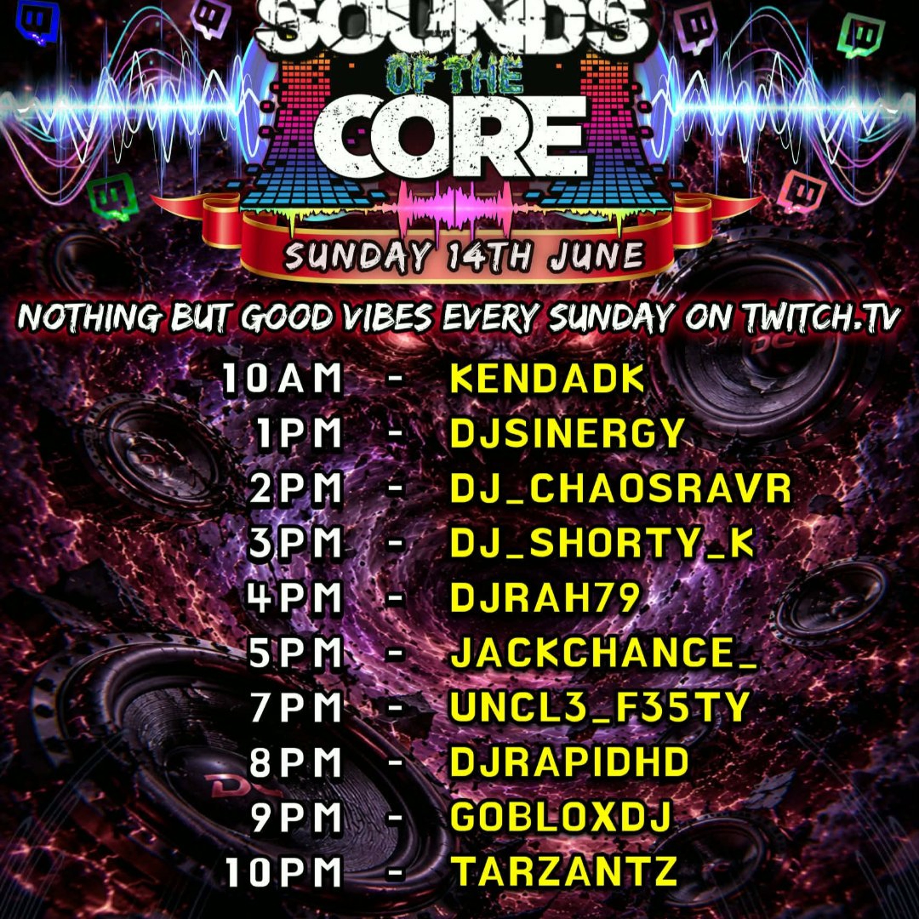 Sounds of the Core 14.06.26 Happy Hardcore n Powerstomp Edition episode artwork