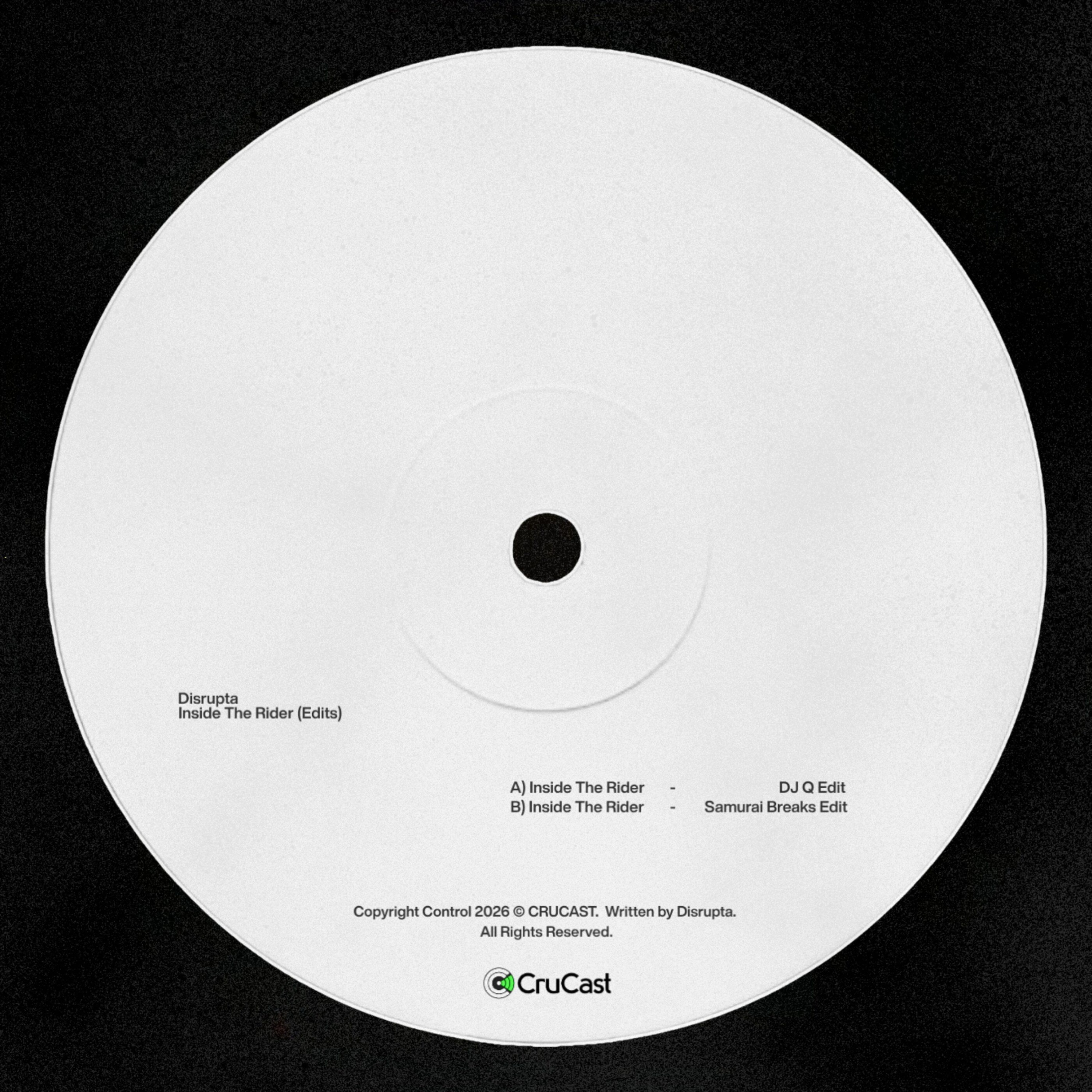 Disrupta - Inside The Rider (DJ Q Edit) episode artwork