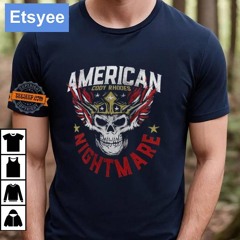 Cody Rhodes Crowned Skull Americana T Shirt