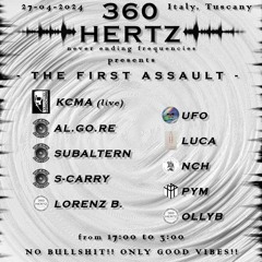 LUCA @ 360HERTZ Party - THE FIRST ASSAULT - 27.04 (Vinyl Mix)