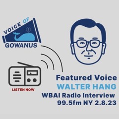 Walter Hang on WBAI- Inadequate plan by NY State for Gowanus Brooklyn cleanup