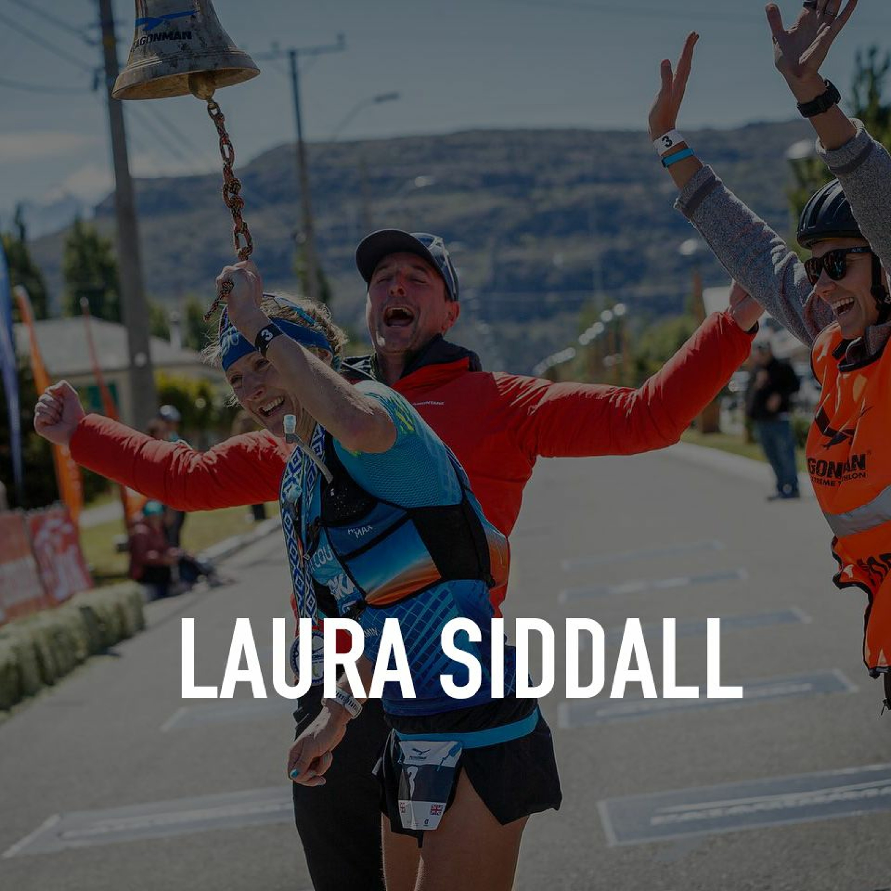 Professional Triathlete Laura Siddall - Ringing The Bell At The Bottom Of The Earth