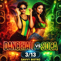 3-13-26 Dancehall Vs Soca 🚨LIVE AUDIO🚨 (100% REGGAE/DANCEHALL)
