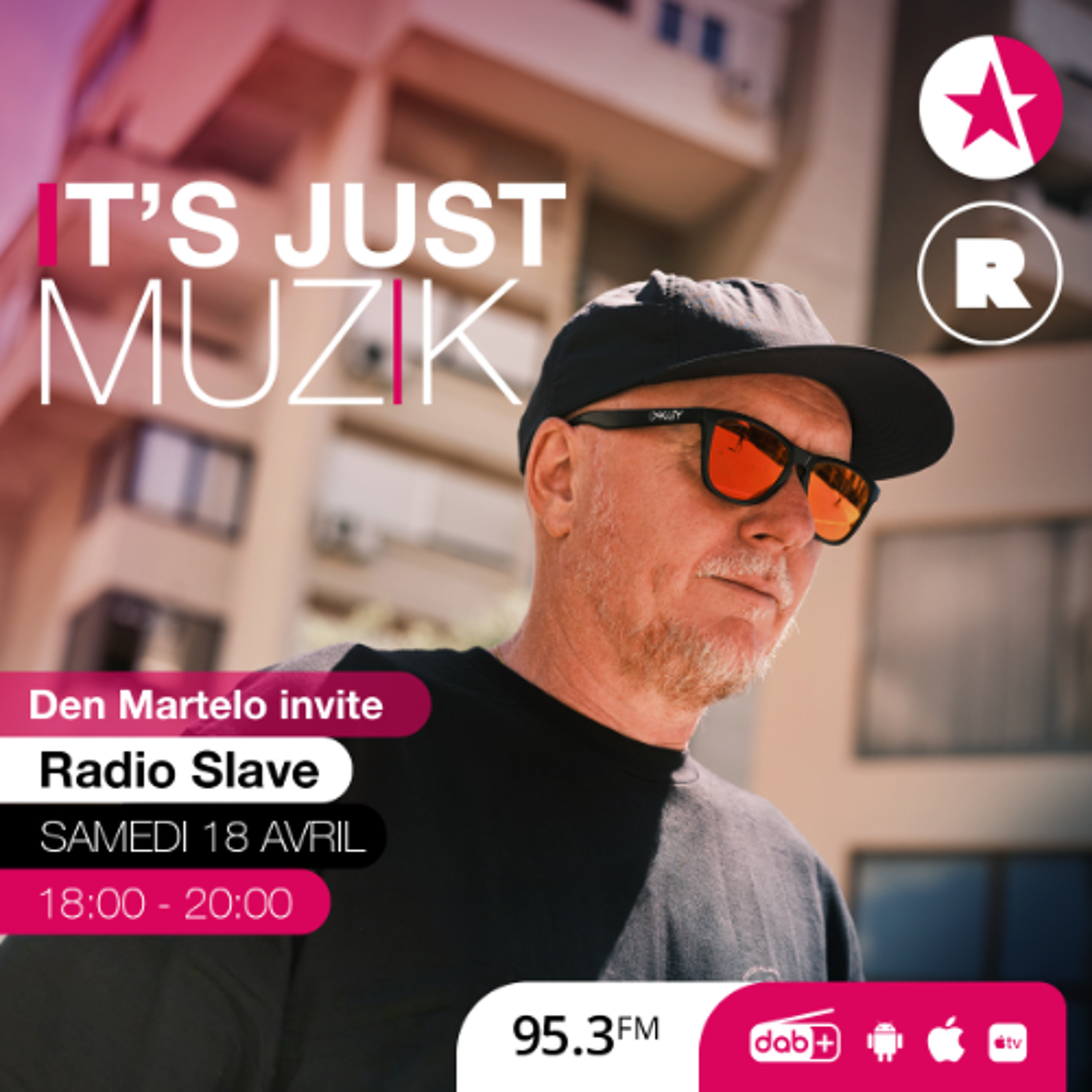 IT'S JUST MUZIK #133 with RADIO SLAVE (Special Rekids Radio Show)  [18 Apr'26] episode artwork
