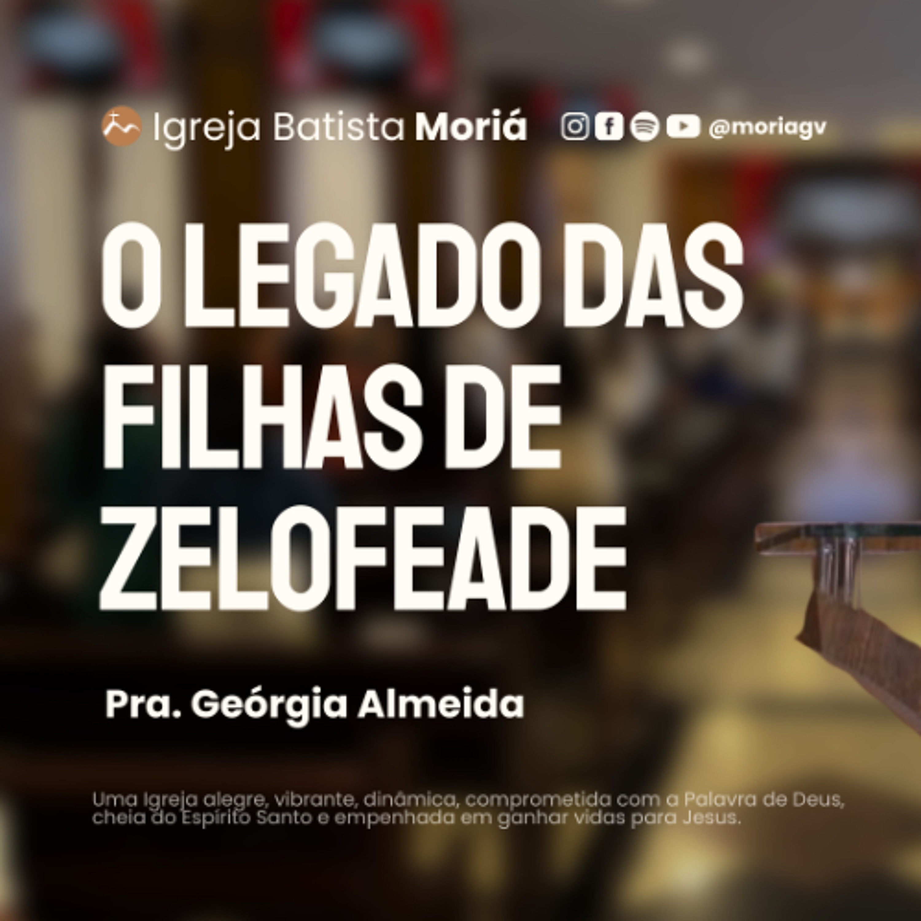 O legado das filhas de Zelofeade - Pra Geórgia Almeida - Culto da Vitória   [03.12.2025]