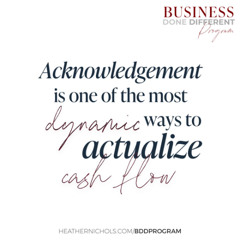 Acknowledgement - Actualization of Cash Flow