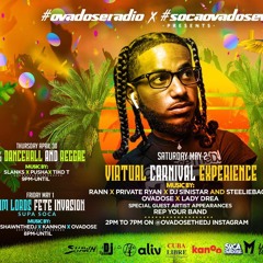 @PUSHAJR NIGHT # 3 ON OVADOSE RADIO 4.30.20 (REGGAE X DANCEHAL NIGHT)