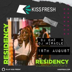 KISS FRESH GUEST MIX ON DJ EMZ RESIDENCY - AMAPIANO 2024