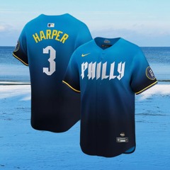 Philadelphia Phillies Nike Blue 2024 City Connect Bryce Harper Jersey