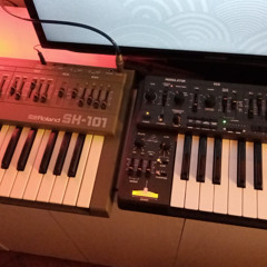 Roland SH-101 VS Behringer MS-1 mk1