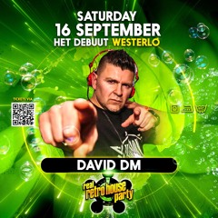 Dj David DM @ real retro house @ 'tdebuut 16092023