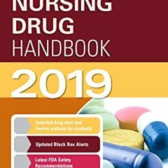 [Access] [EPUB KINDLE PDF EBOOK] Saunders Nursing Drug Handbook 2019 by  Robert J. Ki