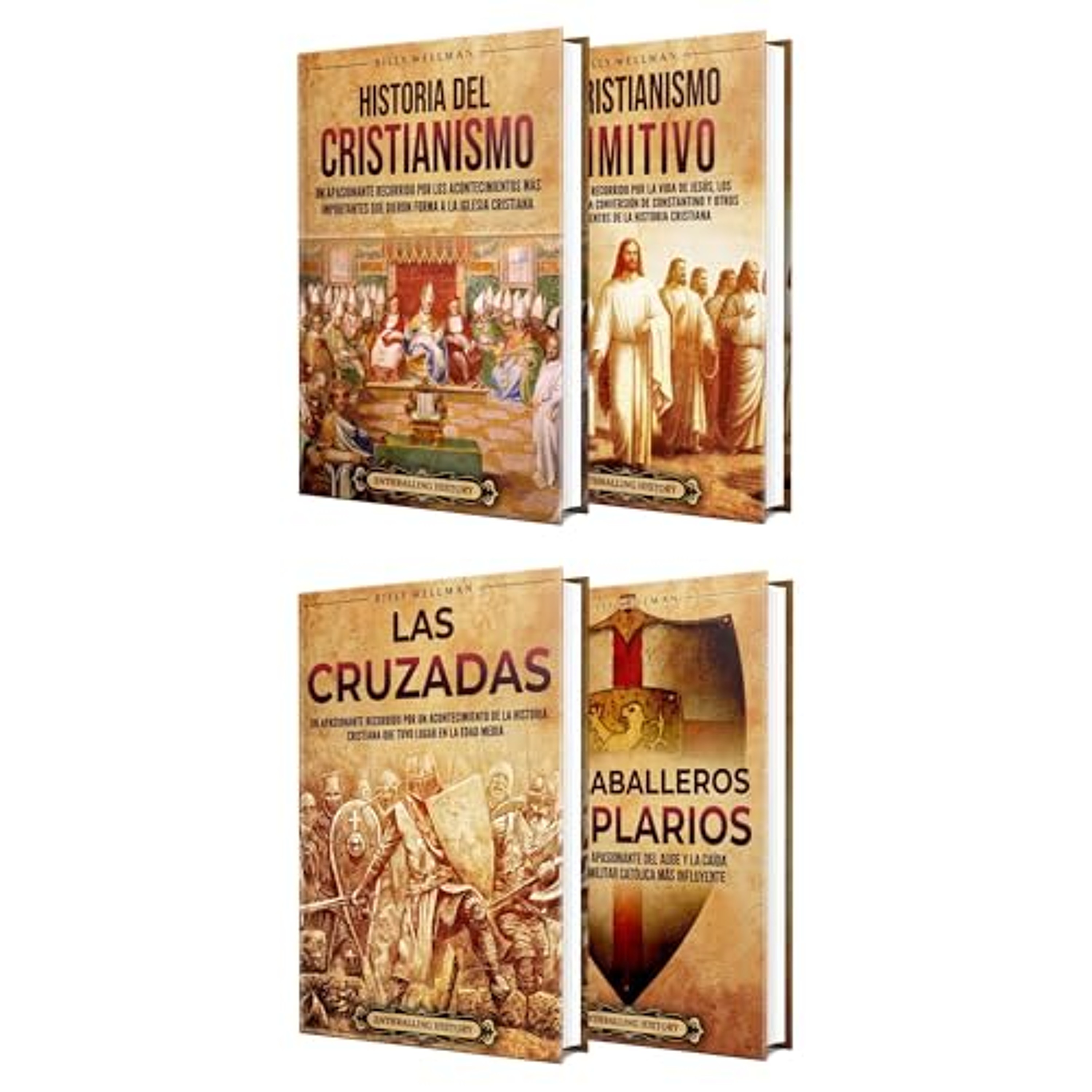 Historia del cristianismo: Una guía apasionante sobre la historia del cristianismo, desde sus primeros orígenes hasta la época moderna, pasando por las Cruzadas y los Templarios (Audiolibro) | Prueba Gratis
