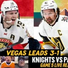Panthers vs Golden Knights Live Reactions | Stanley Cup Final Game 5 | Hockey Happy Hour | A2D Radio