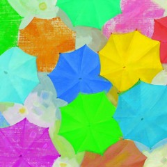 Guarda-chuva amarelo