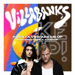 Papaya Vs Wake Me Up - VillaBanks Vs Avicii ( Anthony Genca Mashup)
