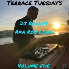 TERRACE TUESDAYS(Volume five)  POOL PARTY HOUSE VIBES MIX - DJ REALITY aka ROB LOWE (April 2021 )