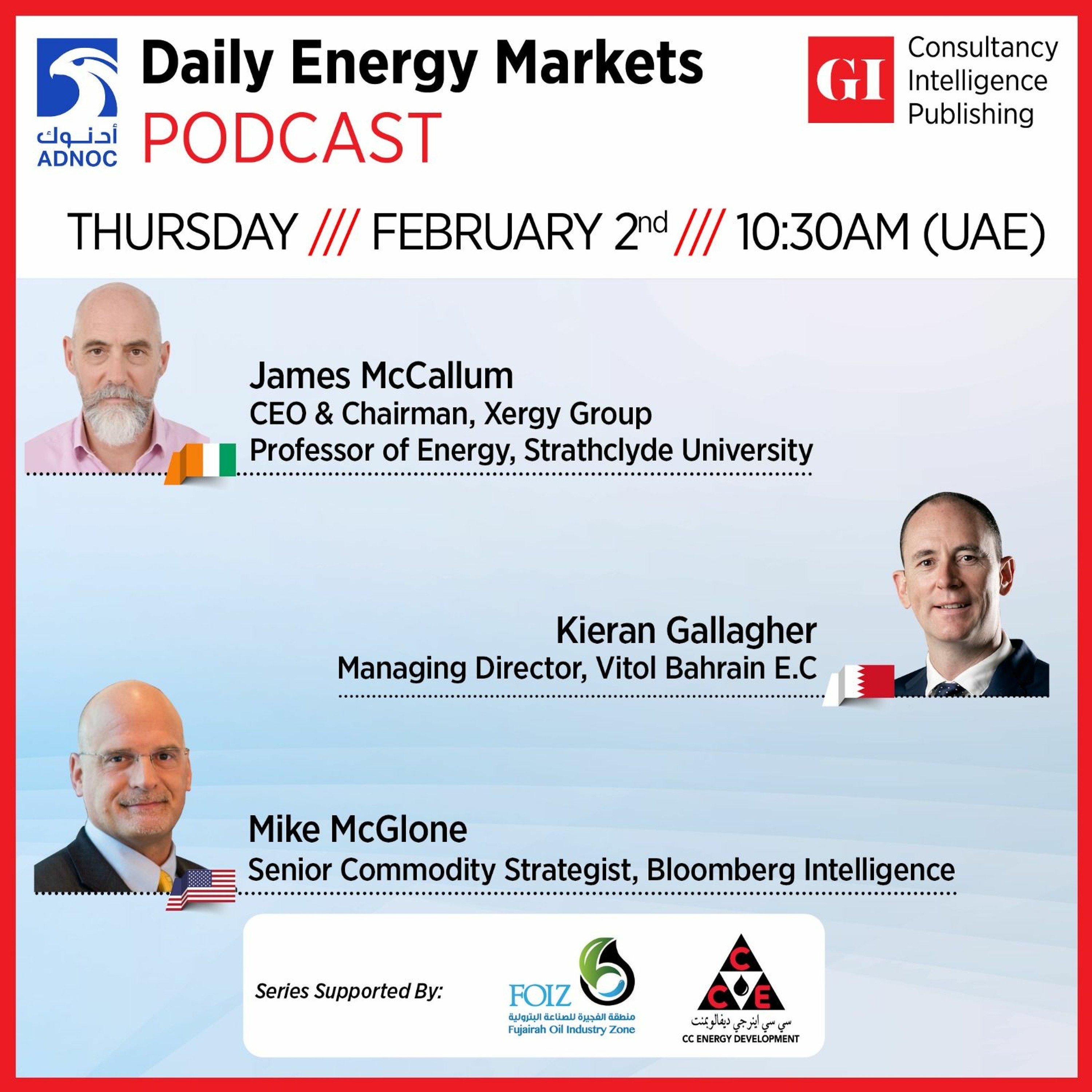 PODCAST: Daily Energy Markets - February 2nd