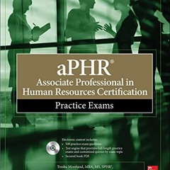 View [EBOOK EPUB KINDLE PDF] aPHR Associate Professional in Human Resources Certifica