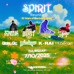 SPIRIT Reunite 07-10-2025 live mix