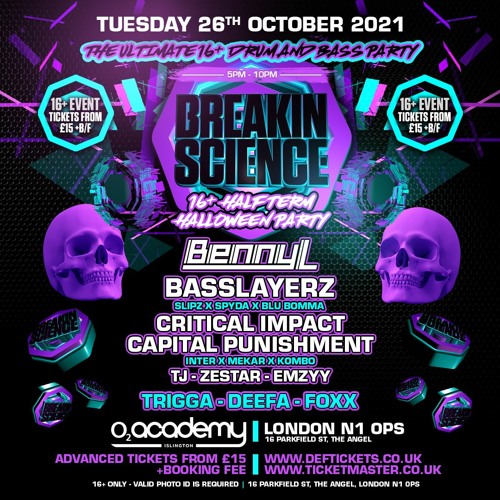 Breakin Science 16+ Events