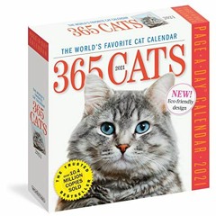 Read KINDLE PDF EBOOK EPUB 365 Cats Page-A-Day Calendar 2021 by  Workman Calendars 🖍