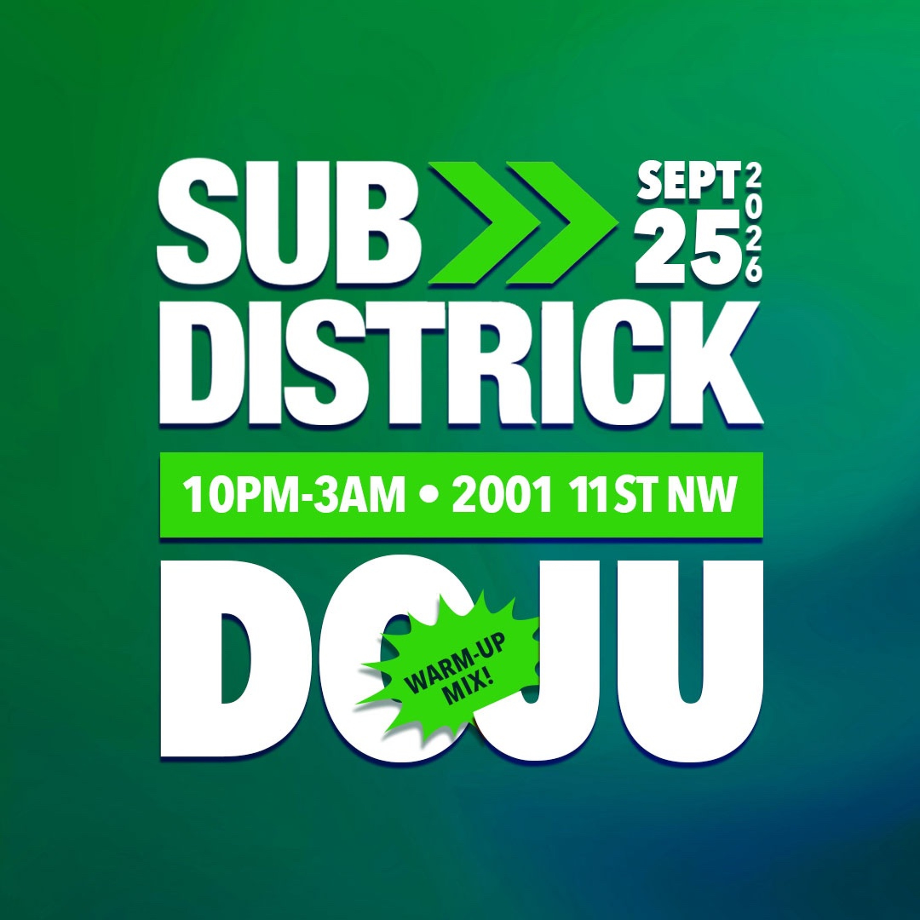 DOJU_SubD_Sept_WarmUp_Mix episode artwork