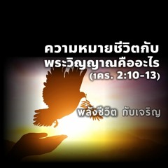 EP - 355 ความหมายชีวิตกับพระวิญญาณคืออะไร(1คร2.10 - 13)