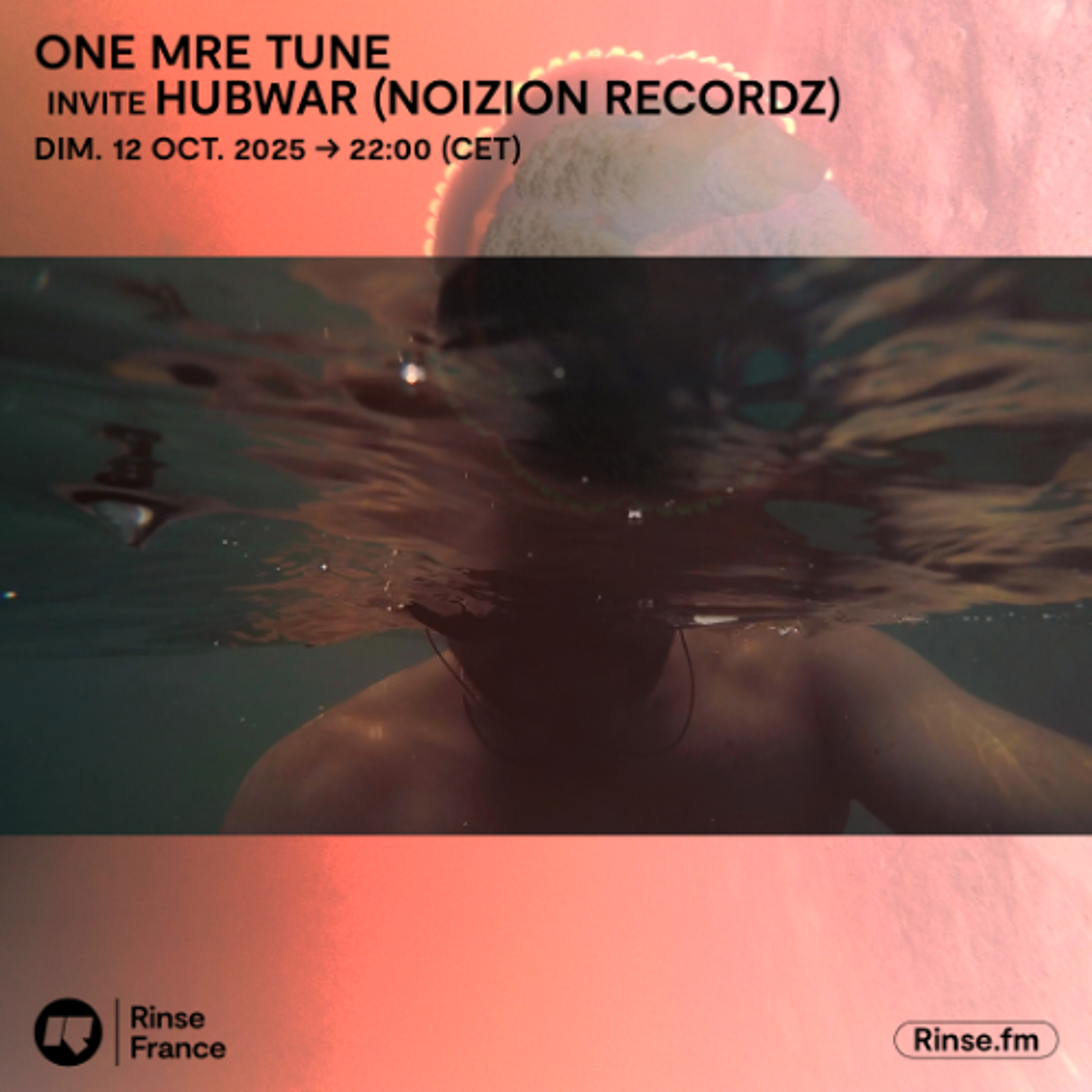 One More Tune invite Hubwar (Noizion Recordz) - 2025/10/12 episode artwork