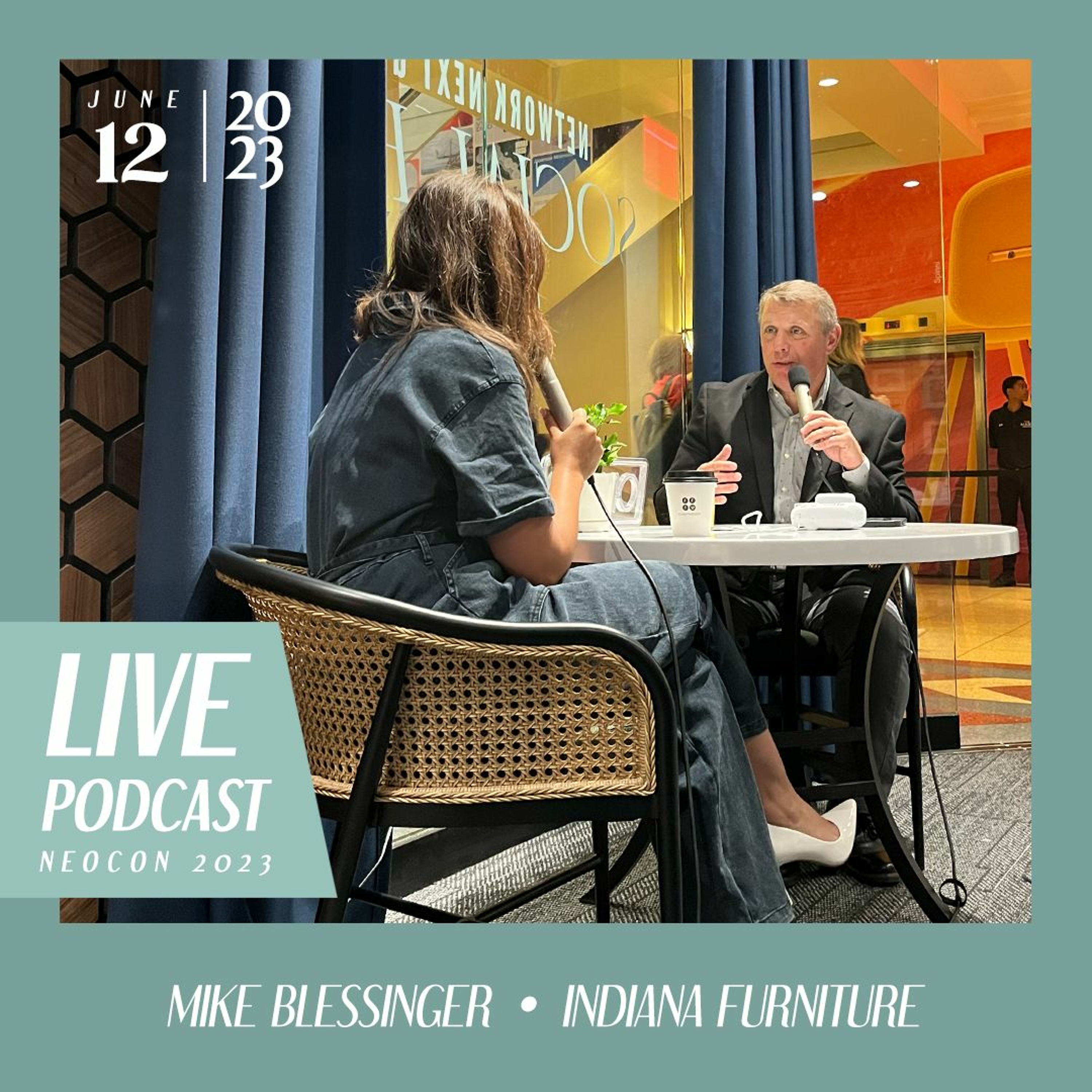 NNG NeoCon Live Podcasts: Mike Blessinger / Indiana Furniture episode artwork
