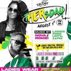 HER THURSDAY @ TACBAR [LIVE AUDIO] - ZJ ROMZII X DJ NOVA