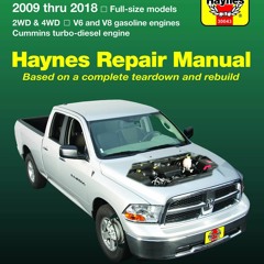 ePUB download Dodge V6 & V8 Gas & Cummins turbo-diesel Pick-ups (09-18) Haynes